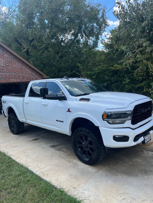 White Ram Truck Detail