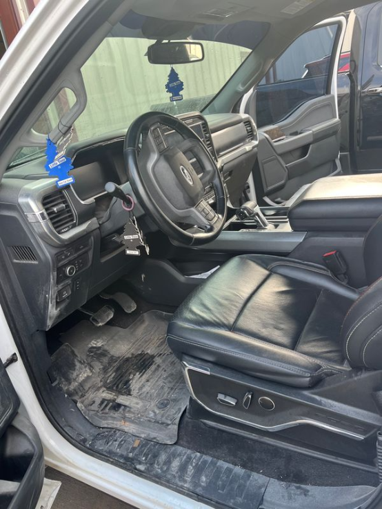 Interior Floor Before Cleaning